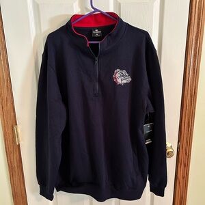 Gonzaga Bulldogs Colosseum Tortugas Logo Quarter Zip Jacket